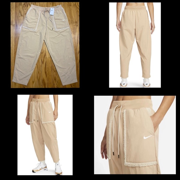 Nike Pants - Nike Sportswear Essential Women's Woven High-Waisted Curve Pants, Sz XL-tall New